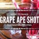 3 Amazing Recipes On How To Make The Perfect Grape Ape Shot