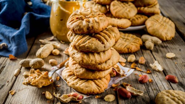 2 ingredient peanut butter cookies