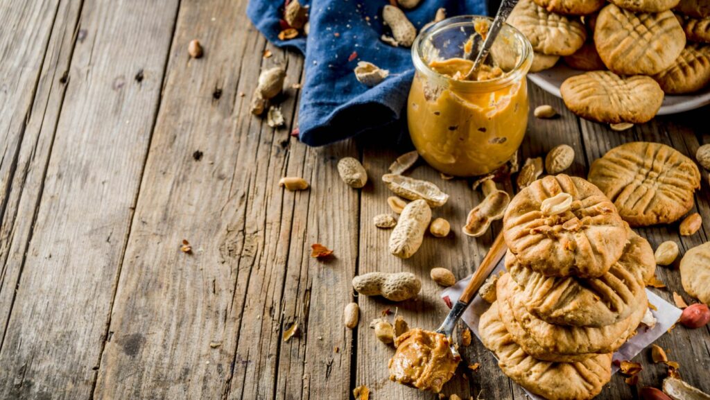 peanut butter cornflake cookies