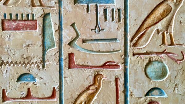 explain the circumstance depicted by the images above? include important egyptian terms and names.