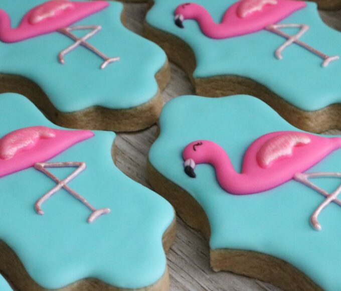 cookies flamingo