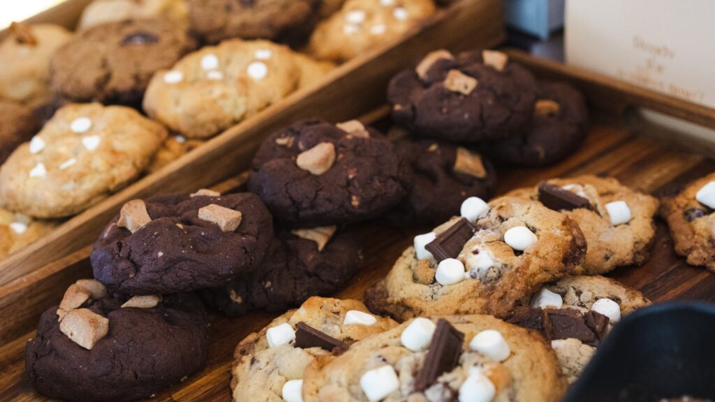 chocolate caramel cookies