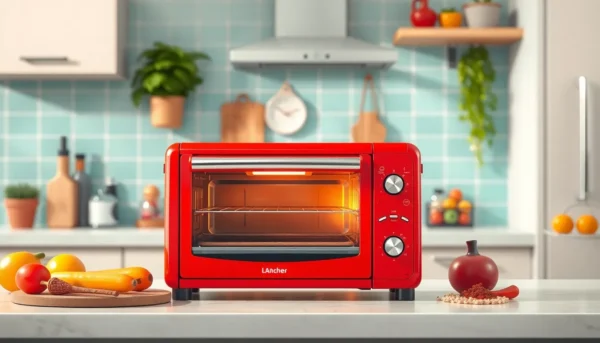 red toaster oven